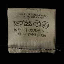 Pre Owned Givenchy Black Jersey Ruffled Midi Dress L