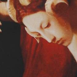 Pre Owned Givenchy Multicolor Satin Faun Art Print "The Bacchante" Midi Skirt M