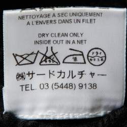 Pre Owned Givenchy Monochrome Wool & Cashmere Sweater Tunic M