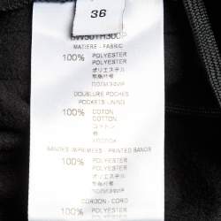 Pre Owned Givenchy Black Jersey Logo Tape Detail Track Pants S