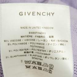 مملوكة مسبقًا طقم جوجر ٣ قطع جيفنشي شعار ٤ جي محبوك بنفسجي فاتح صغير جدًا/صغير