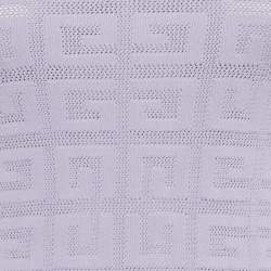 مملوكة مسبقًا طقم جوجر ٣ قطع جيفنشي شعار ٤ جي محبوك بنفسجي فاتح صغير جدًا/صغير