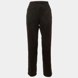 مملوكة مسبقًا بنطلون رياضي جيفنشي شريط شعار جيرسي أسود مقاس صغير