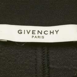 Pre Owned تنورة جيفنشي سوداء محبوكة واسعة قصيرة مقاس صغير (سمول)