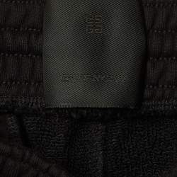 مملوكة مسبقًا بنطلون رياضي جيفنشي قطن بطبعة شعار أسود مقاس صغير جداً (اكس سمول)