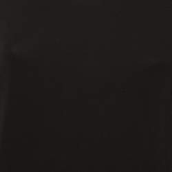 Pre Owned Givenchy Black Crepe Cold Shoulder Tunic L