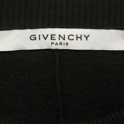 Pre Owned Givenchy Black Love Print Cotton Sweatshirt S