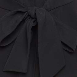 Pre Owned توب جيفنشي كريب درابيه أحادي اللون بلا أكمام مقاس متوسط - ميديوم