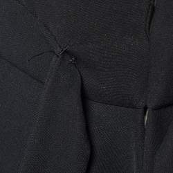 Pre Owned توب جيفنشي كريب درابيه أحادي اللون بلا أكمام مقاس متوسط - ميديوم