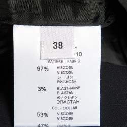 Pre Owned توب جيفنشي كريب درابيه أحادي اللون بلا أكمام مقاس متوسط - ميديوم