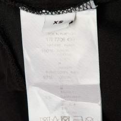 Pre Owned تي شيرت جيفنشي قطن محبوك بطبعة بامبي أسود مقاس صغير جداً (إكس  صغير)