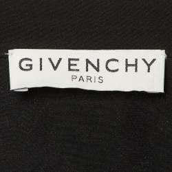 Pre Owned Givenchy Black Silk Top M