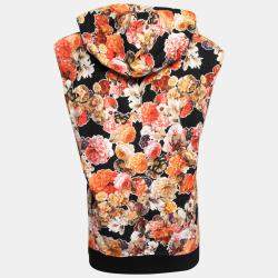 Givenchy Floral and Butterfly Printed Terry Oversized Hoodie XS