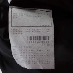 Givenchy Black Studded Wool Oversized Lapel Detail Jacket M 