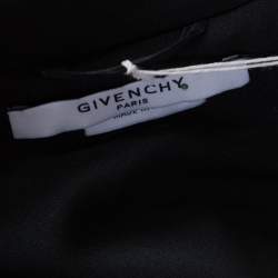Givenchy Black Studded Wool Oversized Lapel Detail Jacket M 