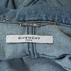 Pre Owned جاكت جيفنشي دنيم نجوم بليشد أزرق M