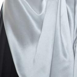 Givenchy Black Wool Contrast Bow Detail Pleated Skirt S