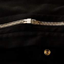 Pre Owned Givenchy Black Crepe Skirt Detail Trouser M