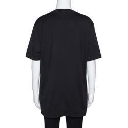 مملوكة مسبقًا تي شيرت جيفنشي كبير باور أوف لوف قطن مونوكروم S