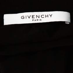 Pre Owned تي شيرت جيفنشي رقبة مستديرة قطن طباعة زهور أسود S