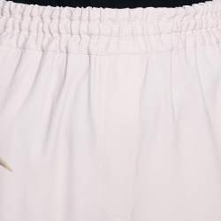Givenchy Rose Pink Crepe Birds of Paradise Trousers L