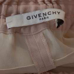Givenchy Rose Pink Crepe Birds of Paradise Trousers L