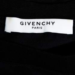 مملوكة مسبقًا Givenchy Black Rottweiler Print Sleeveless T-Shirt XS