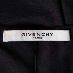 Givenchy Black Cotton Floral Printed Tank Top S