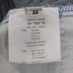 Givenchy Light Blue Washed Denim Jeans M