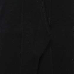 Givenchy Black Knit and Jersey Strapless Jumpsuit XS