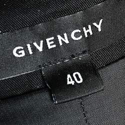 مملوكة مسبقًا Givenchy Black Cotton Studded Sleeveless Cropped Shrug S