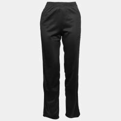 Givenchy Black Jersey Logo Tape Trimmed Joggers S
