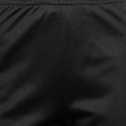 Givenchy Black Jersey Logo Tape Trimmed Joggers S