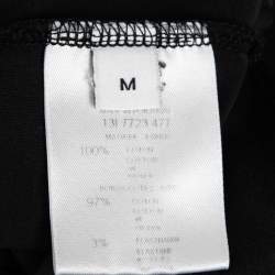 مملوكة مسبقًا تي شيرت جيفنشي قطن بطبعة بامبي أسود بأكمام قصيرة مقاس متوسط - ميديوم