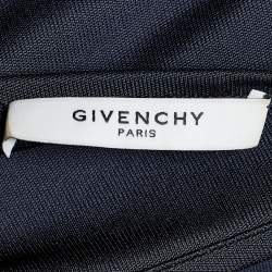 Pre Owned توب جيفنشي جيرسيه أزرق أكتاف مكشوفة مقاس صغير  - سمول