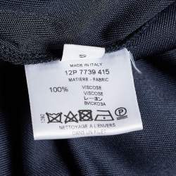 Pre Owned توب جيفنشي جيرسيه أزرق أكتاف مكشوفة مقاس صغير  - سمول