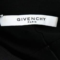 Pre Owned Givenchy Black Bambi Print Jersey Crew Neck T-Shirt S