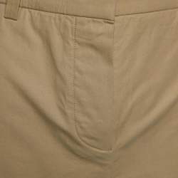 Givenchy Beige Cotton Visible Pocket Detail Shorts S