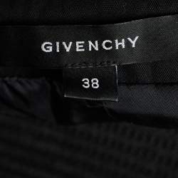 Pre Owned Givenchy Black Cotton Studded Waist Coat M