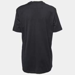 Givenchy Black Bambi Print Cotton Oversized T-Shirt XS