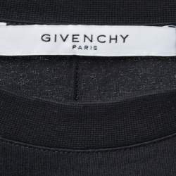 Givenchy Black Bambi Print Cotton Oversized T-Shirt XS