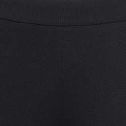 Givenchy Black Knit Zip Detail Legging Pants M