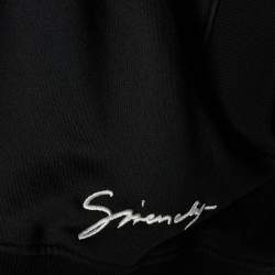 Pre Owned Givenchy Black Jersey & Knit Box Fit Sweatshirt M