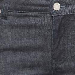 Pre Owned Givenchy Navy Blue Denim Tapered Leg Jeans M