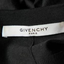 Pre Owned Givenchy Black Bambi Printed Cotton Knit Oversized T-Shirt M