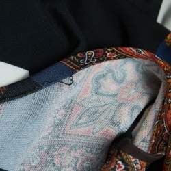 Givenchy Multicolor Paisley Print Jersey Cold Shoulder Tunic M