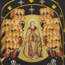 Pre Owned Givenchy Black Printed Cotton Knit Tank Top XS