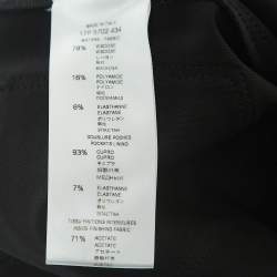 Givenchy Black Stretch Crepe Skinny Trousers M