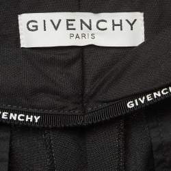 Givenchy Black Wool Tapered Cargo Pants M