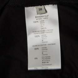 Givenchy Black Wool Tapered Cargo Pants M